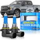 Halogen Headlight Bulbs Fit for Ford F150 2015-2023, 9005/HB3 High Beam Headlight Replacement Bulb, Super Bright 5000K White, Plug and Play, Pack of 2