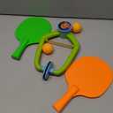 Door Ping Pong Game Over The Door, Adjustable Doorway Game Pingpong, Hanging Table Tennis Trainer Portable Set, (1 Pcs Trainer 6 Balls) Door Pong Game for Kids with Racket and Balls