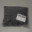 WDIRARA Women's Mesh Fishtail Long Skirt Elastic Waist Bodycon Skirts (S, Black)