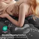 BEDLORE King Mattress Topper Viscose Derived from Bamboo, Thick Pillow Top Mattress Pad with Stretchable Pockets for 6"-18" Mattress, Soft Breathable Mattress Topper for Back Pain Relief(Dark Gray)