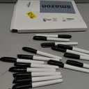 Colarr 24 Pcs Thick Tipped Low Vision Pen Black Ink Visual Easy to See Bold Pens with Felt Tip Quality Low Aids for Vision Seniors Elderly Office Home Classroom Writing Reading