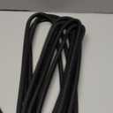 Alex Tech 25ft - 1/2 inch Cord Protector Wire Loom Tubing Cable Sleeve Split Sleeving For USB Cable Power Cord Audio Video Cable – Protect Cat From Chewing Cords - Black