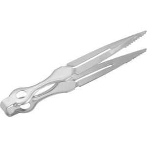 Barbecue clip, Tongs,Polished Charcoal Pliers,Durable Heavy Duty BBQ Kitchen Clips 9.05-inch Long
