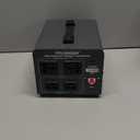 Yinleader Voltage Converter Transformer 3000w Step Up/Down Power Converter 110120V to 220240V/220240V to 110120V, with 2 US & 2 Universal Outlets, Circuit Breaker Protection (Grey)