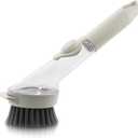 Generic Clear Plastic Scrub Brush, Gray, KK-0015