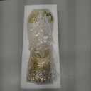 Angel Christmas Water Globe Lantern Gloden Glitter Water Lantern Battery Operated or USB Powered with 6H Timer for Christmas Party Home Table Decorations Gifts (Gold Angel)