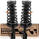 KUIPERAUTO 2PCS Rear Complete Strut Assembly 171492 171493 Spring Coil Springs Shock Absorber Compatible for 2002-2003 Lexus ES300/ Toyota Camry