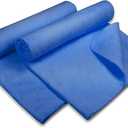 Pack of 2 Swim Chamois Towel Water Absorbent Quick Dry Towel Shammy Chamois Cloth (Blue)