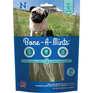 Bone-A-Mints All Natural, Wheat-Free Breath Freshening Bone, 8.10-Ounce, Small, 10-Pack