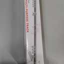 Adhesive Ceiling Curtain Track, Paste Type No Need to Drill, Suitable for Smooth Ceiling or Wall, Closets, Door and Window Frames, Meet Multi-Scenario and Multi-Functional Needs-3.32M/10.9FT (White)