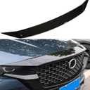 Fit for Mazda CX 50 2025 2024 2023 Accessories, Glossy Black Hood Bonnet Cover Trim Low Profile Hood Bug Deflector Shield Front Bumper Stone Guards Protection for CX50 CX-50 Hybrid Accessory