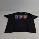 Beer American Flag 4th of July Men Women Merica Drinking USA T-Shirt (Small, Black)