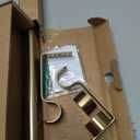 Ivilon Drapery Window Curtain Rod - End Cap Style Design 1 Inch Pole. 28 to 48 Inch Color Warm Gold