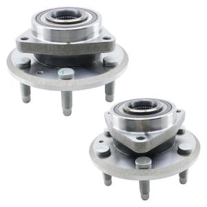 Front or Rear 2WD FWD Wheel Bearing and Hub Assembly 513277 x2 Replacement for 09-17 Chevy Traverse, 08-17 Buick Enclave, 07-16 GMC Acadia, 2017 Acadia Limited, 07-10 Saturn Outlook, 6-Lug, 22756832