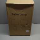 Chinoiserie Ceramic Table Lamps Set of 2 for Living Room, Vintage Traditional Bedside Lamps for Night Stands, 22" Large Blue and White Table Lamp for Bedroom Cottage, Gold(LED Bulbs Included)