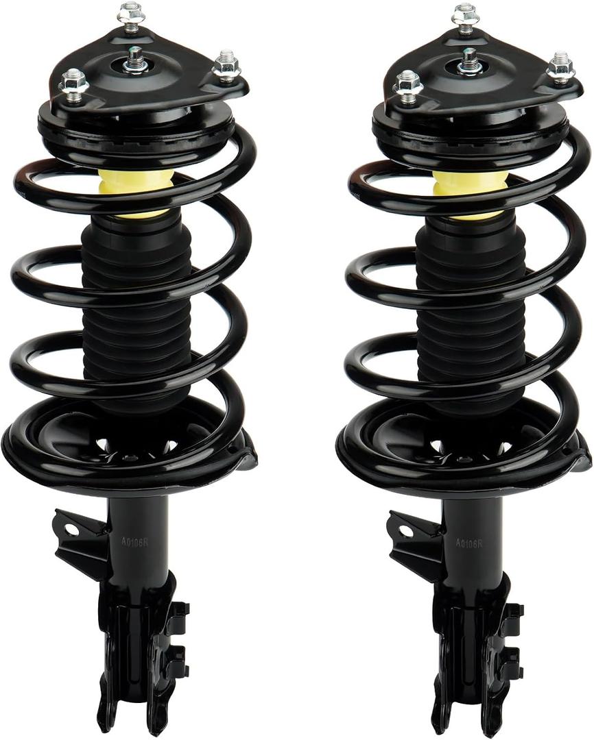 Front Strut Shock Assembly w/Coil Spring for Hyundai Elantra 2007-2010, Replace 172305 172306, Left & Right, 2PCS