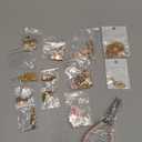 Quelay 91 Pcs Pink Bow Enamel Flat Charms Jewelry Making Kit Gold Keychain Making Kit for Necklace Choker Bracelet with Jewelry Pliers, Butterfly Bowknot Charms Pendants for Women DIY Crafts Supplies