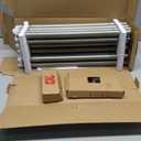 Hershii Closet Tension Shelf Expandable Telescopic Rod Heavy Duty Clothes Hanging Rail Adjustable DIY Storage Organizer Shoe Rack 7-Bar Extention for Garage Bathroom Kitchen Bedroom