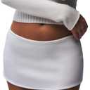 Women Micro Mini Stretch Skirt Y2k Low Rise Booty Skort Streetwear | Sexy A-line Short Skirt,Underneath Bodycon Skorts,Sporty Going Out,Club Date Night Outfits,Elastic Waist