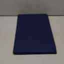 Bulletin Board, 35 x 17 1/2 inches Felt Board - Decorative Pin Board, Cork Board Alternative for Wall, Foldable Self-Adhesive Vision Board Prayer Board with 20 Pushpins Dark Blue