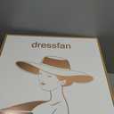 dressfan Fascinator Hats for Women,Linen Vintage Feather Headwear for Derby/Church/Wedding/Cocktail/Tea Party (White)