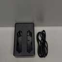 2 Slot Charger Compatble with TC77 TC70 TC75 TC70x TC700 TC72 TC700H TC700K 82-171249-01 82-171249-02 BTRY-TC70X-46MA1-01 BTRY-TC7X-46MA2 BT-000318
