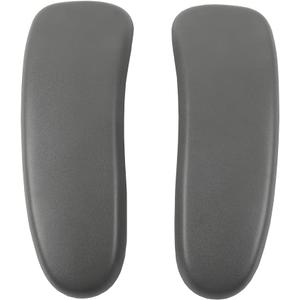 MingYi.office Vinyl Arm Pads Caps Replacement for Herman Miller Classic Aeron Office Chair Smoke Color