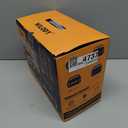 Wilody Speakers Bluetooth Wireless, 100W Loud Outdoor Speaker with Bass, IPX7 Waterproof Floatable, 20H Playtime, Wireless Charge, TWS, RGB Light, Portable Speaker for Work, Garage, Outdoor (Black) (Large)