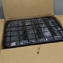 Bike Basket Rear for Men Women, Large Bicycle Rack Basket for Adult Bikes with Removable Liner Bag & Waterproof Cover, Heavy Metal Back Cargo Basket for Ebike, Mountain Bike, City Bike, Cruiser