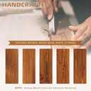 G GOOD GAIN Fireplace Mantel 60inch - Handmade Rustic Wood Mantel for Over Fireplace | Wall Mounted Floating Mantle Shelves for Living Room Decor(NormalWalnut, 60Lx5Hx8D)