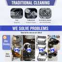 2L Ultrasonic Carburetor Cleaner Machine, Industrial Ultrasonic Parts Cleaner with Heater and Digital Timer, Ultrasonic Carb Cleaner for Repairing Tools Automotive Parts Cleaning, 110V