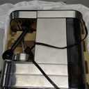 CASABREWS CM5418 Espresso Machine 20 Bar, Compact Espresso Maker with Steam Milk Frother, Stainless Steel Coffee Machine with 34oz Removable Water Tank for Cappuccino, Small Latte Machine, Silver