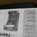 Hamilton Beach 12 Cup Programmable Coffee Maker, FrontFill Drip Coffee Maker