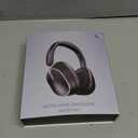 Active Noise Cancelling Headphones,120H Playtime Bluetooth 6.0 Wireless Headphones with Power Display & 6-Mic ENC Calls, 360 Spatial Audio Over Ear Headphones Foldable Headset for Travel Office Game