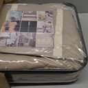 Madison Park 100% Cotton Daybed Cover Set - Trendy Design, All Season Luxury Bedding with Bedskirt, Matching Shams, Decorative Pillow, Diamond Quilted, Khaki 75"x39" 6 Piece