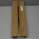 Industrial Curtain Rods for Windows 66 to 120 Inches, Blackout Wrap Around Curtain Rod, for Indoor and Outdoor, 7/8 Inch Diameter, 95 to 150 Inches, Black