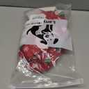 Lanyarco Snowman Pet Dog Christmas Pajamas PJS, Cute Cotton Snowflake Xmas Outfit for Medium Dogs, Red Large Back Length 19"