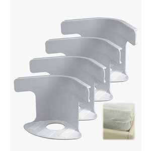 Lock Sheet Holders Set - 4 Pack Bed Secure Firmly in Place, Heavy Duty Holder Corner