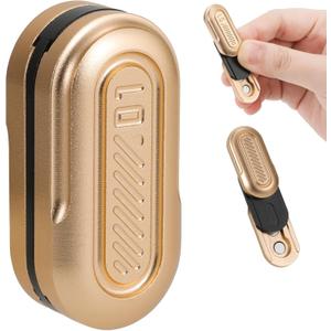 Mini Magnetic Fidget Slider 3 Layer, Fidget Toys Adults for Stress Relief ADHD Anxiety with Click Sound, Portable Pocket Fidget Gadget, Gifts for Husband Dad (Champagne Gold) Mini Magnetic Fidget Slider 3 Layer, Fidget Toys Adults for Stress Relief ADHD Anxiety with Click Sound, Portable Pocket Fidget Gadget, Gifts for Husband Dad (Champagne Gold)