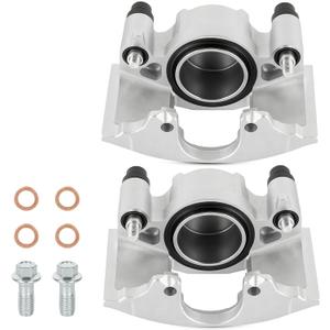 Front Disc Brake Caliper Assembly Calipers Set Fit For Dodge Ram 1500, for Chevrolet Astro Blazer, for GMC Yukon Safari C1500 C2500 K1500 K2500, for Cadillac DeVille, Replace 184299 184300