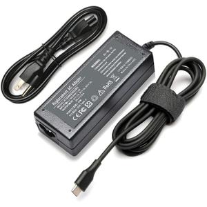 45W USB C Charger for HP Chromebook X360 14 14A G5 11 11A G8 G7 G6 G1 G2 EE 14-CA000 11-AE000 14-ca061dx 14-ca051wm 14-ca052wm 14-ca091wm 14-ca020nr 14-ca060nr 14-ca043cl 11-ae051wm l43407-001