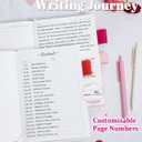 Journal for Women and Teen Girls with Heart Buckle, 240 Pages Teen Girls Diary Journal with Pen, Daily Writing Journals for Teen Girls Gifts Ideas Ages 8-12, B6 Notebook for Women (White)