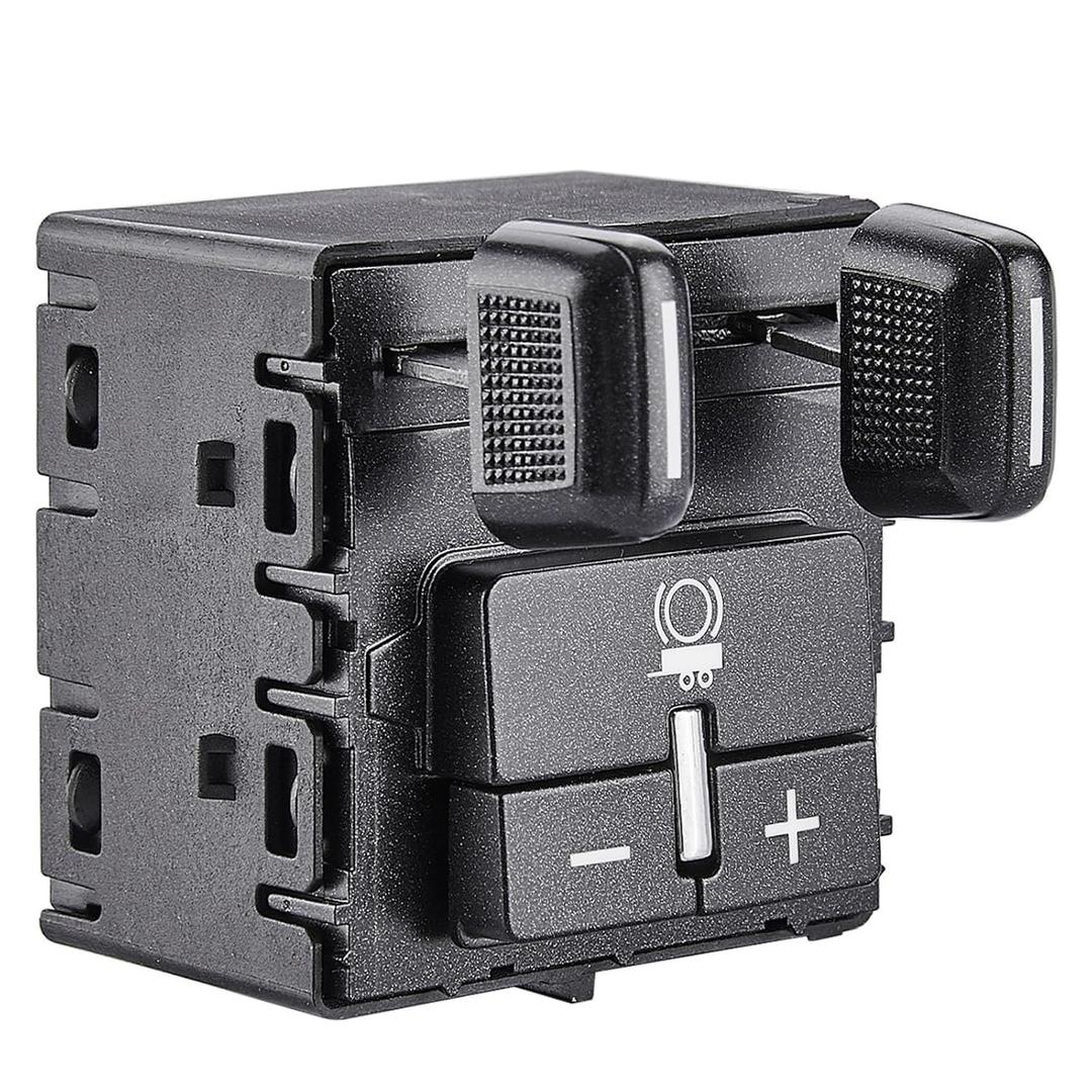 Trailer Brake Control Switch Compatible with GMC and Chevy Vehicles 2014-2020 Colorado, Silverado 1500, Suburban, Canyon, Tahoe, Sierra 2500, Yukon OE# 84108373, 23145874