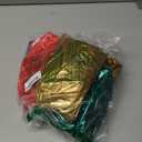 4 Pcs 16 Inch Large Inflatable Christmas Ornaments Balls for Outdoor Decoration, Big Inflatable Christmas Decoration Balls for Yards, Lawns, Porches, Gardens, Front Doors or Windows Decor