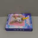 Pink Flowers Unicorn Animal 3D Wall Art Micro Mini Building Blocks Set, Unique Home Wall Decor or Table Display, No Compatible with Lego, Ideal Gift Toy for Adults & Boys Girls 14+ (1349 PCS)