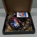 New Version Dreamcolor Acrylic Interior Car Lights 6 in 1 RGB LED Strip Lights with APP Control Zoned Control System 252 Color Modes DIY Fiber Optic Ambient Lighting Kits Music Car Neon Lights