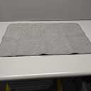 Bath Mat, Ultra Thin Bathroom Rugs, Rubber Bath Mats for Bathroom, No Slip Bath Rugs, Quick Dry, Machine Washable, Low Pile, Absorbent, Shower Outside, Sink, Home Decor Accessories, Grey, 26,5x16,5 in