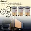 6pcs FS20313 Fuel Water Separator Filter Replacement for Volvo D11 D13 D13TC, for Mack MP7 MP8 MP8, 20514654 24009059 24009058