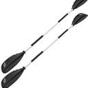 Bestway 2 Pack Hydro-Force Kayak Paddle, 91" Adjustable Lightweight Aluminum Locking Accessory with Soft Comfort Hand Grip and 3 Locking Positions