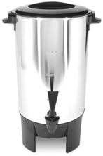 30 Cup Urn- w- Filter Basket- 10in.x10in.x15in.- 3 Prong- STST 30 Cup Urn- w- Filter Basket- 10in.x10in.x15in.- 3 Prong- STST